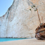 Zakynthos Shipwreck in Greece