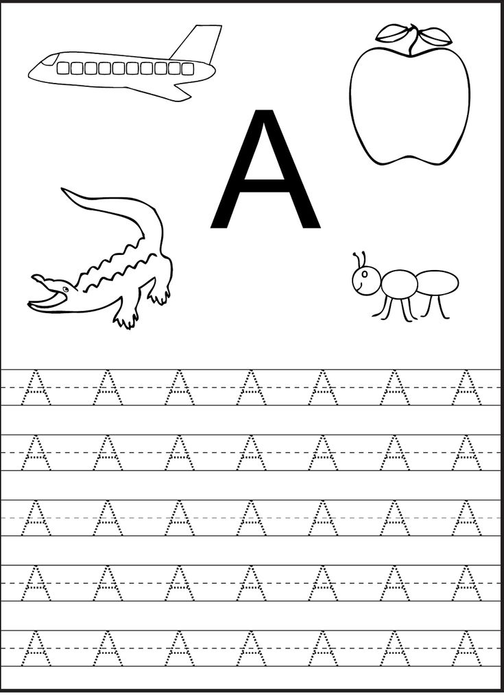 ABC Worksheets For Toddlers